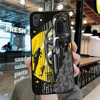 JDM illustrated cases for iPhone 7, 8, X, XR, XS, SE - 8 styles! - JDM Global Warehouse