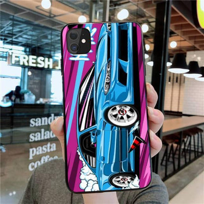 JDM illustrated cases for iPhone 7, 8, X, XR, XS, SE - 8 styles! - JDM Global Warehouse