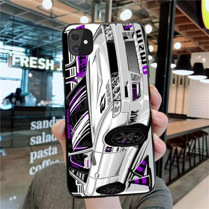 JDM illustrated cases for iPhone 7, 8, X, XR, XS, SE - 8 styles! - JDM Global Warehouse