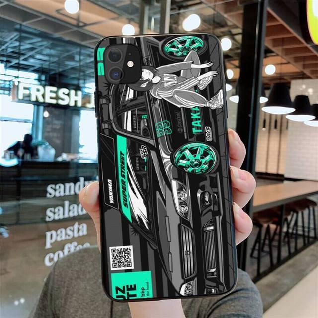 JDM illustrated cases for iPhone 7, 8, X, XR, XS, SE - 8 styles! - JDM Global Warehouse