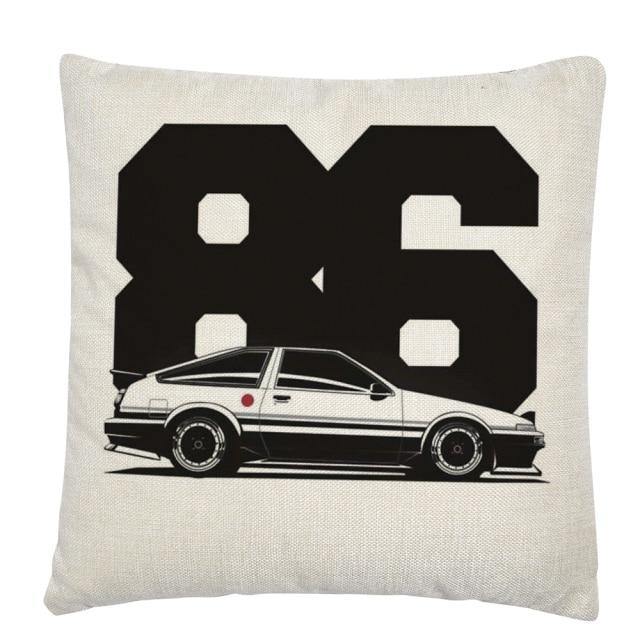 JDM Legends Linen Cushion Cover 45 x 45cm - 16 styles! - JDM Global Warehouse