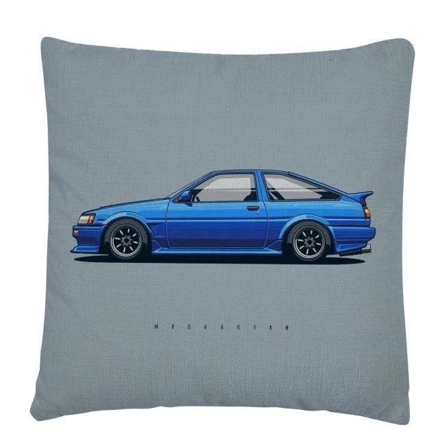 JDM Legends Linen Cushion Cover 45 x 45cm - 16 styles! - JDM Global Warehouse