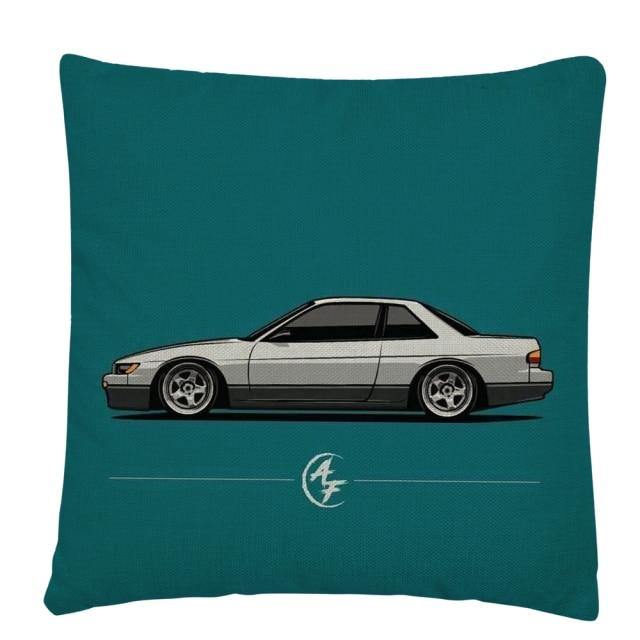 JDM Legends Linen Cushion Cover 45 x 45cm - 16 styles! - JDM Global Warehouse