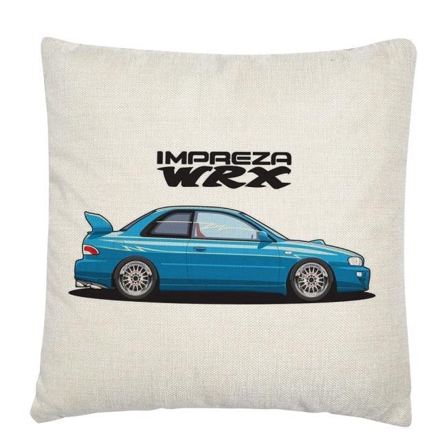 JDM Legends Linen Cushion Cover 45 x 45cm - 16 styles! - JDM Global Warehouse