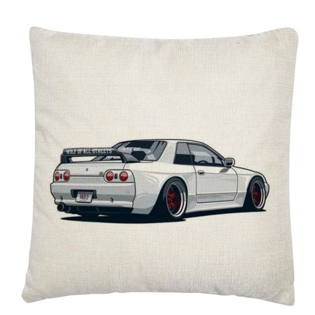 JDM Legends Linen Cushion Cover 45 x 45cm - 16 styles! - JDM Global Warehouse