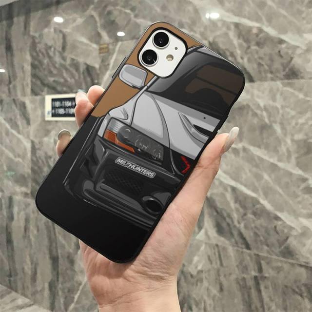 JDM retro/ cyberpunk style case for iPhone 11, 12 - JDM Global Warehouse