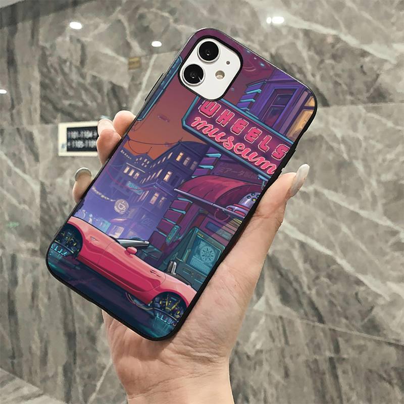 JDM retro/ cyberpunk style case for iPhone 11, 12 - JDM Global Warehouse