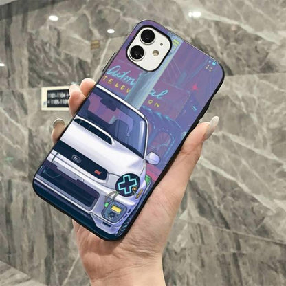 JDM retro/ cyberpunk style case for iPhone 11, 12 - JDM Global Warehouse