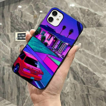 JDM retro/ cyberpunk style case for iPhone 11, 12 - JDM Global Warehouse