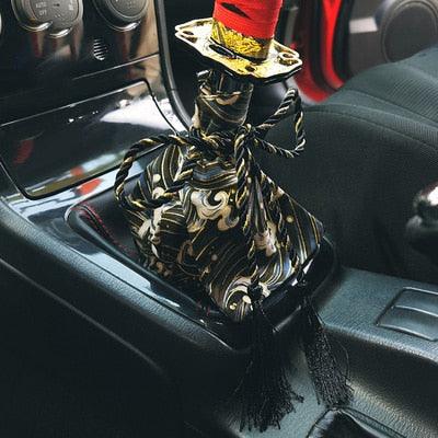 JDM samurai style shift boot cover - universal - JDM Global Warehouse