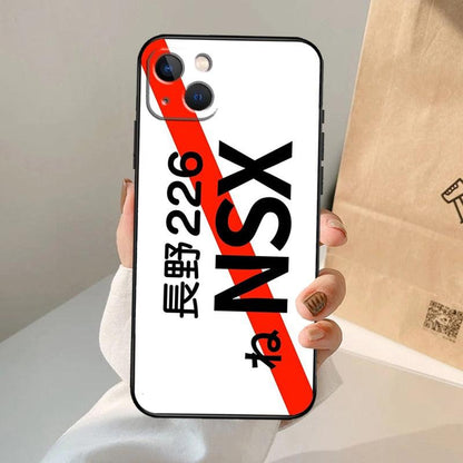 JDM Slash License Plate cover for iPhone 12 & 13 - JDM Global Warehouse