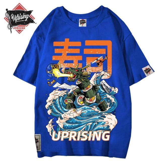 JDM Streetwear Sushi Attack - men's short sleeve T-shirt - JDM Global Warehouse