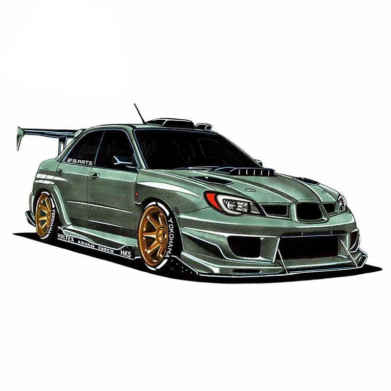 Large 13cm x 11.3cm JDM vinyl stickers - JDM Global Warehouse