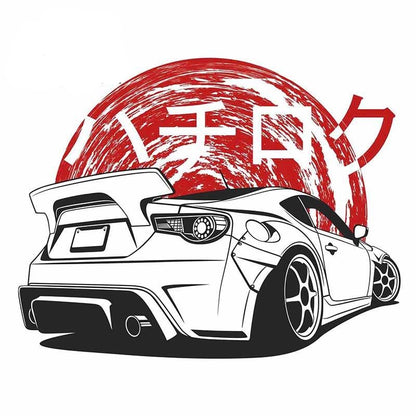 Large 13cm x 11.3cm JDM vinyl stickers - JDM Global Warehouse