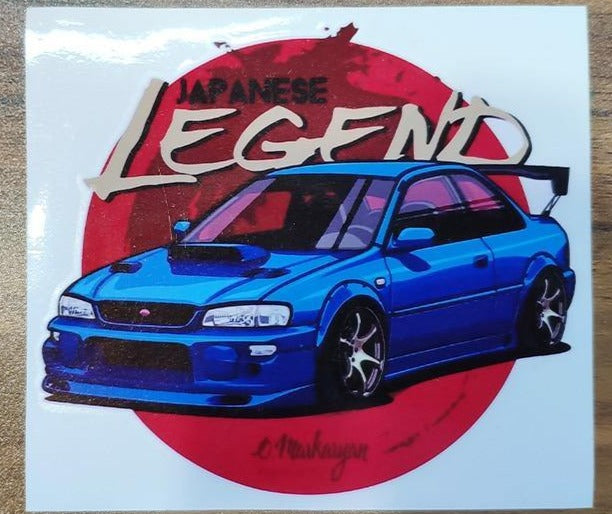 Large 13cm x 11.3cm JDM vinyl stickers - JDM Global Warehouse