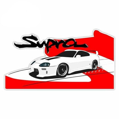 Large 13cm x 11.3cm JDM vinyl stickers - JDM Global Warehouse