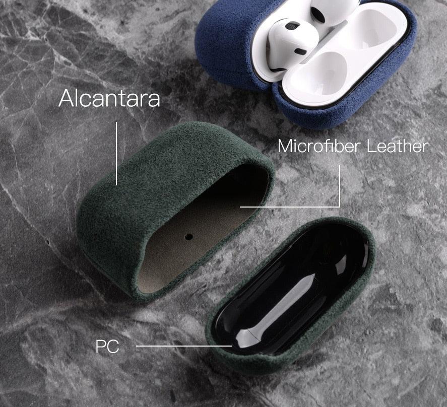 Luxury Alcantara case for AirPods 3 - JDM Global Warehouse