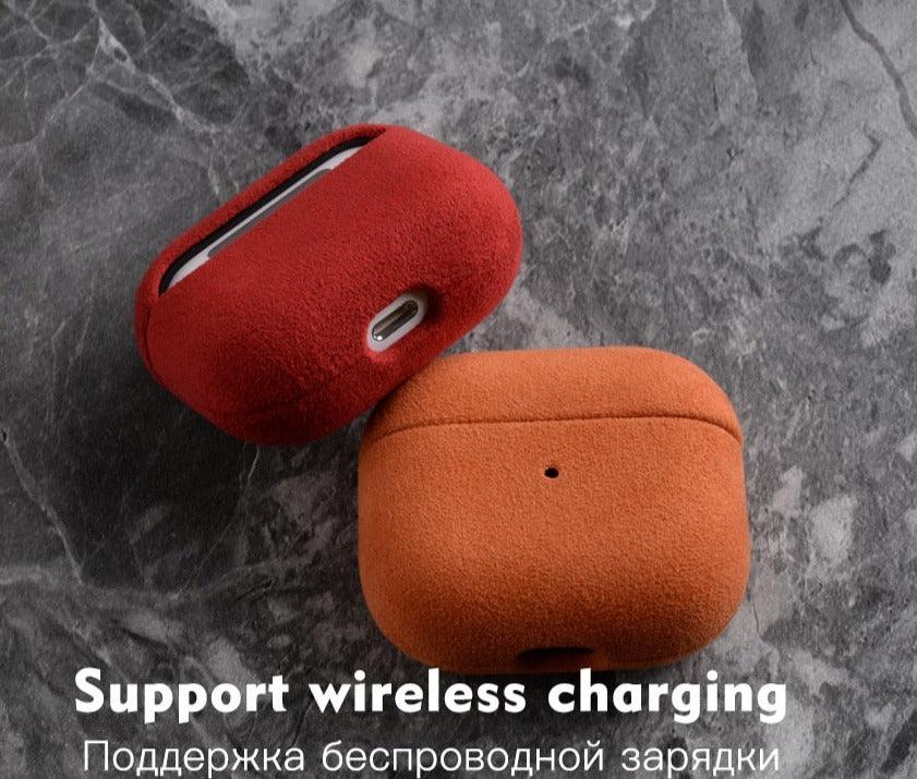 Luxury Alcantara case for AirPods 3 - JDM Global Warehouse