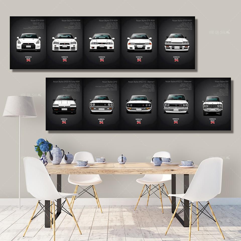Nissan Skyline GTR Heritage wall art - JDM Global Warehouse