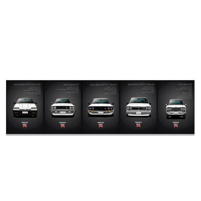 Nissan Skyline GTR Heritage wall art - JDM Global Warehouse
