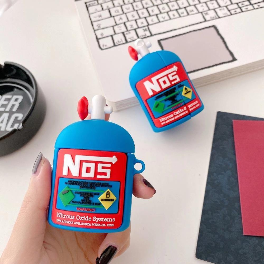 Nitrous bottle Airpods case cover - JDM Global Warehouse