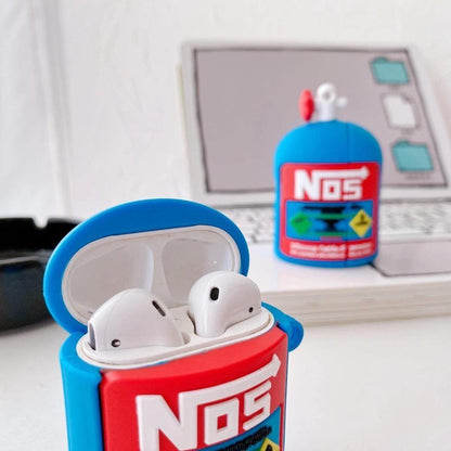 Nitrous bottle Airpods case cover - JDM Global Warehouse