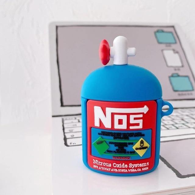 Nitrous bottle Airpods case cover - JDM Global Warehouse