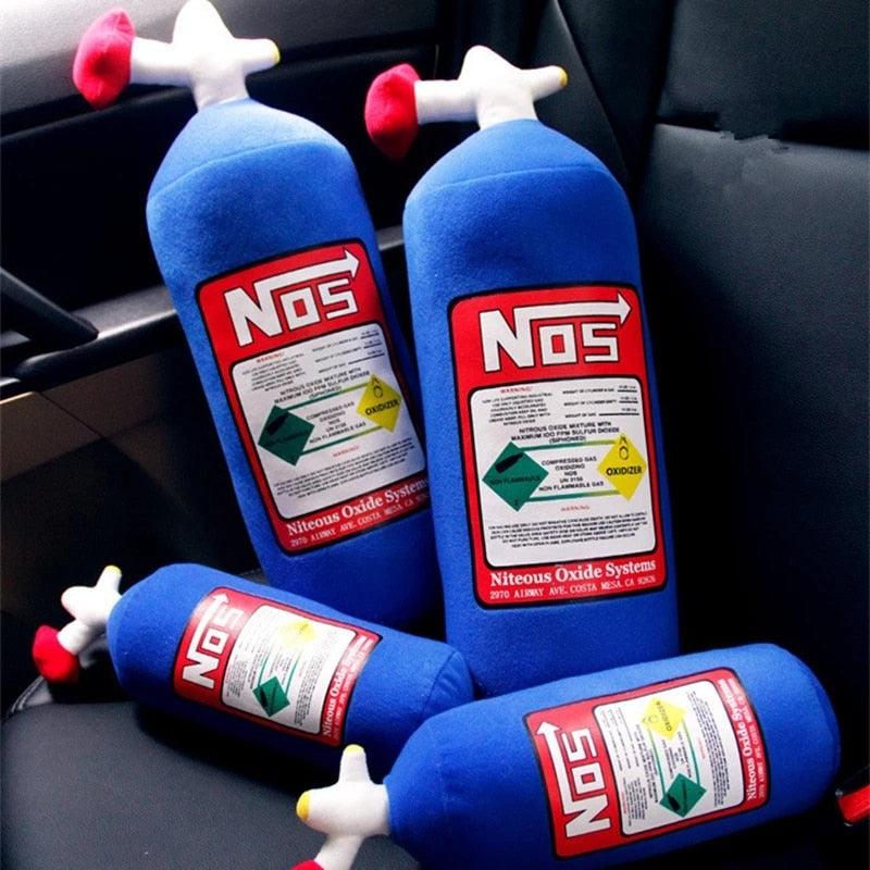 Nitrous bottle car pillow - 2 sizes! - JDM Global Warehouse