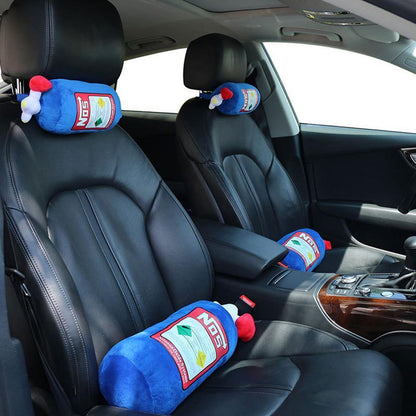 Nitrous bottle car pillow - 2 sizes! - JDM Global Warehouse