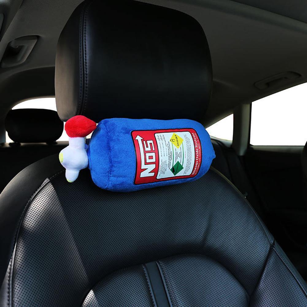 Nitrous bottle car pillow - 2 sizes! - JDM Global Warehouse