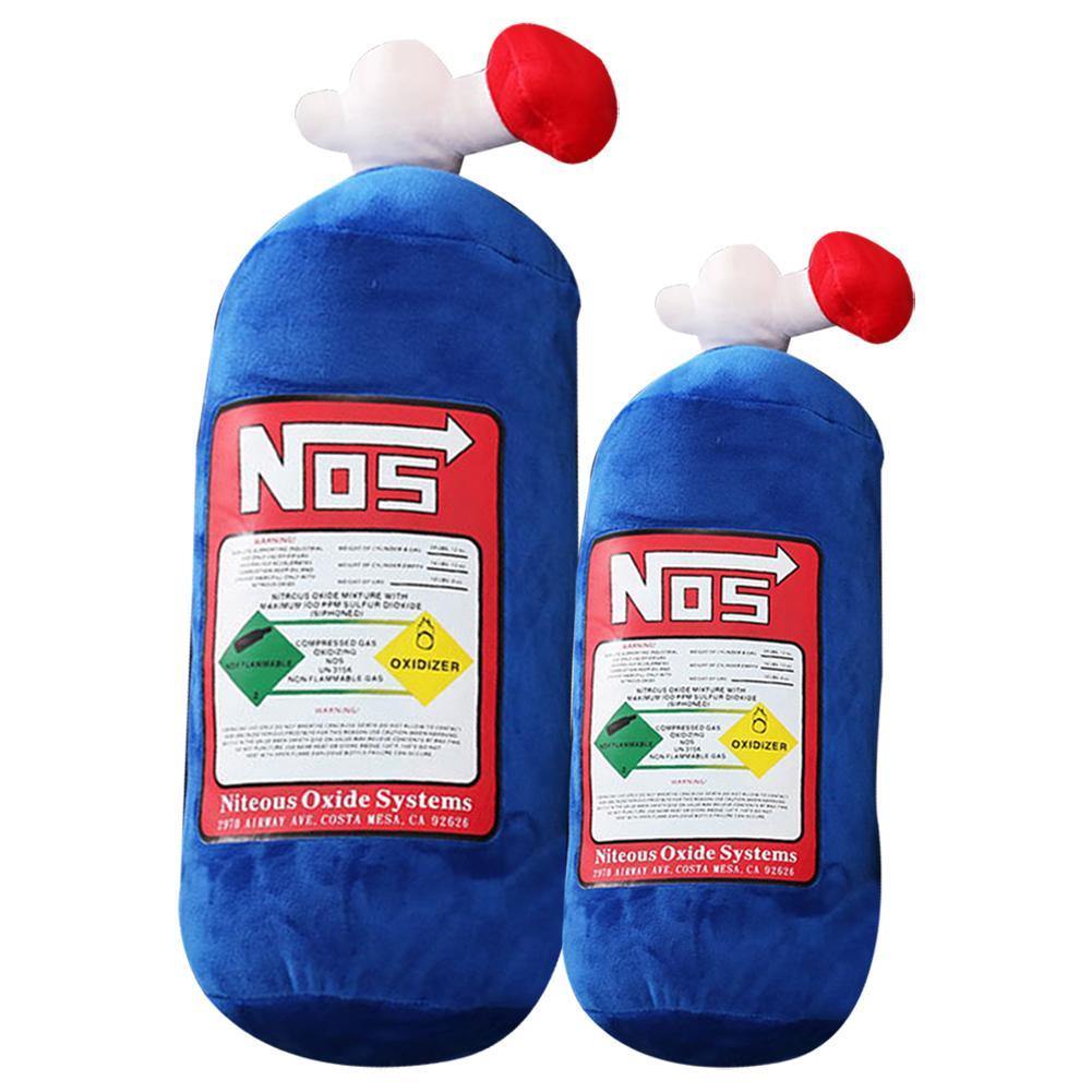 Nitrous bottle car pillow - 2 sizes! - JDM Global Warehouse