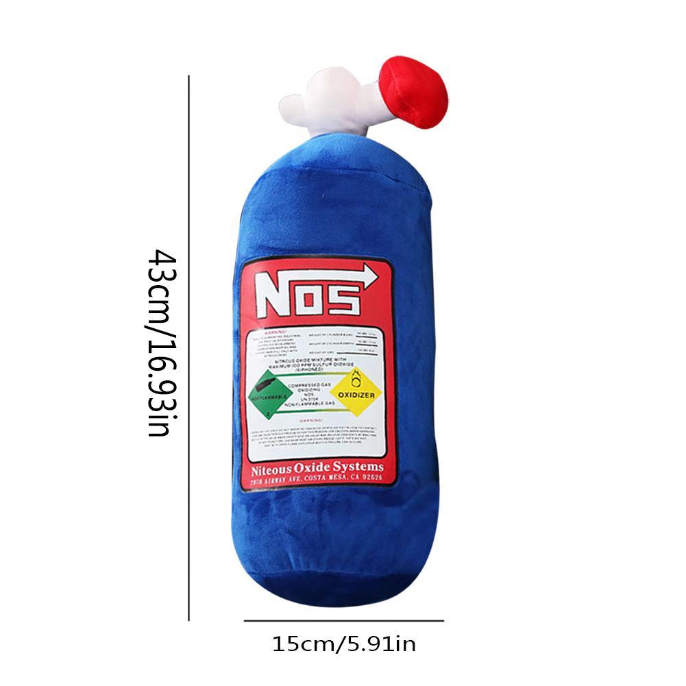 Nitrous bottle car pillow - 2 sizes! - JDM Global Warehouse