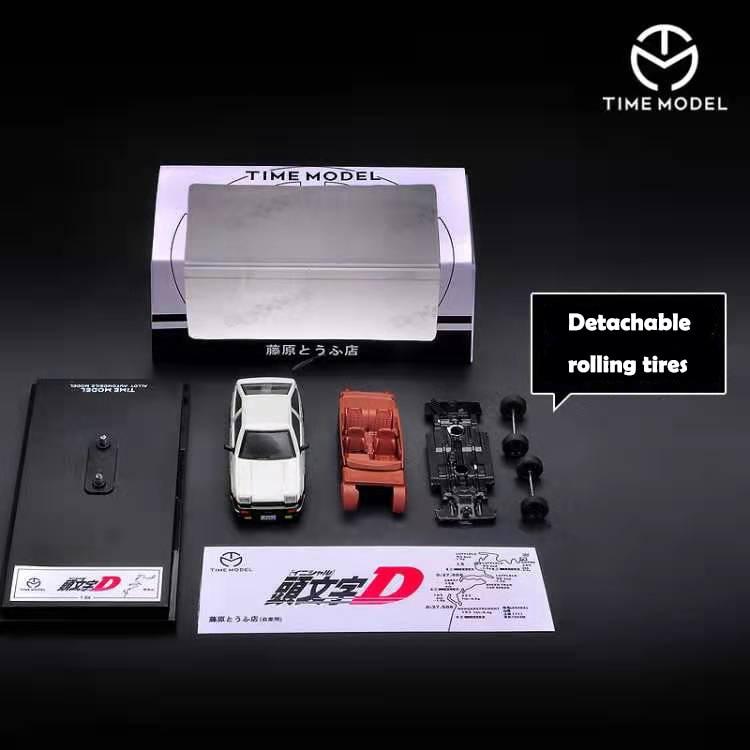 1:64 Toyota Corolla Trueno AE86 diecast model car - JDM Global Warehouse