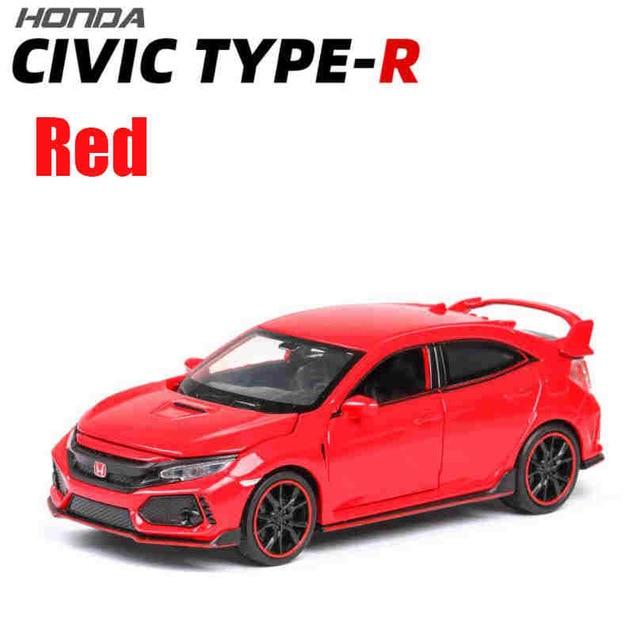 1:32 HONDA CIVIC TYPE-R die-cast model car - 7 versions! - JDM Global Warehouse