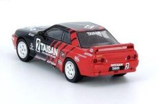 1:64 Nissan Skyline GTR R32 #2 TAISAN JTCC 1991 model car - JDM Global Warehouse