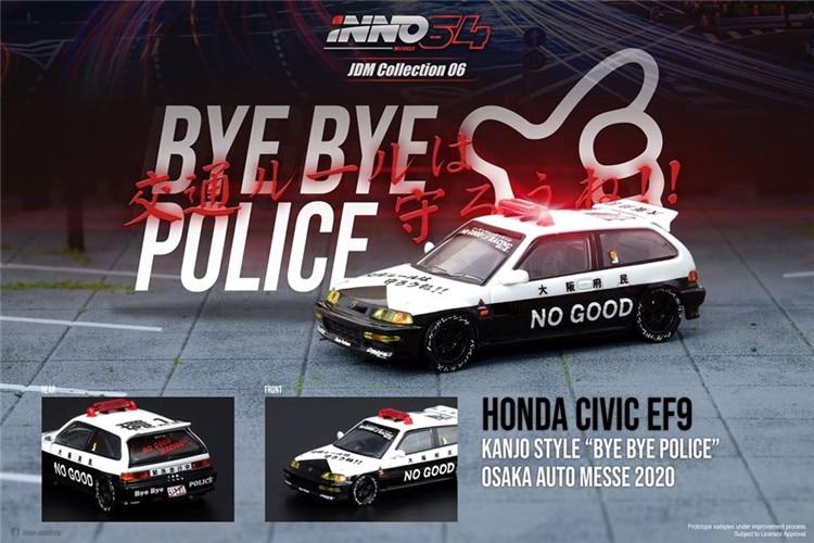 1:64 Honda Civic EF9 "NO GOOD" RACING Diecast Model Car - JDM Global Warehouse