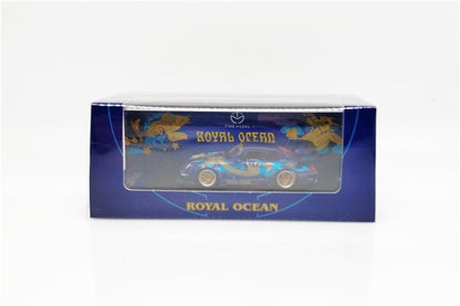 1:64 RAUH-Welt Begriff RWB 993 Royal Ocean Blue Diecast Model Car - JDM Global Warehouse