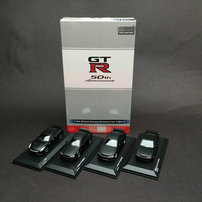 1:64 Nissan Skyline GTR 50th Anniversary model collectors set - R32, R33, R34 & R35 - JDM Global Warehouse