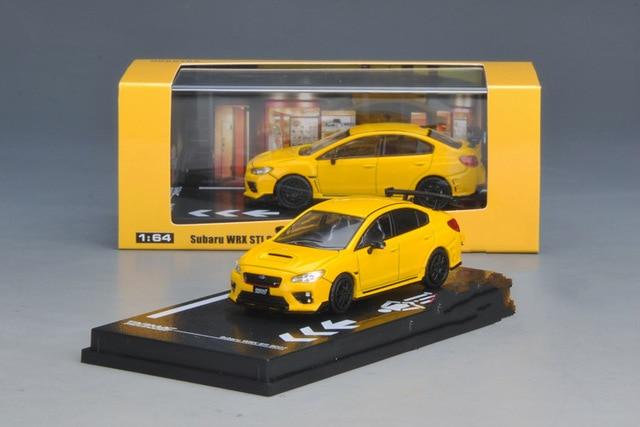 1:64 Subaru WRX STI NBR Challenge special edition model - Yellow - JDM Global Warehouse