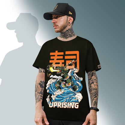 JDM Streetwear Sushi Attack - men's short sleeve T-shirt - JDM Global Warehouse