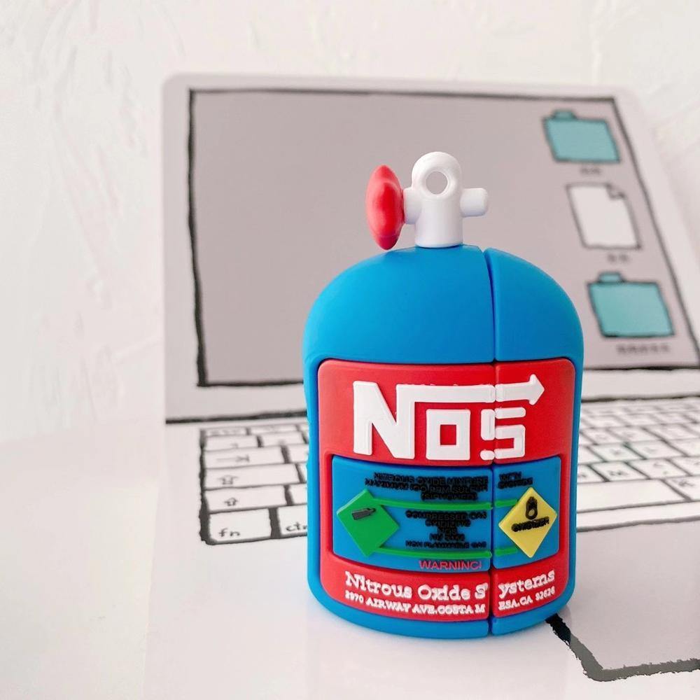 Nitrous bottle Airpods case cover - JDM Global Warehouse