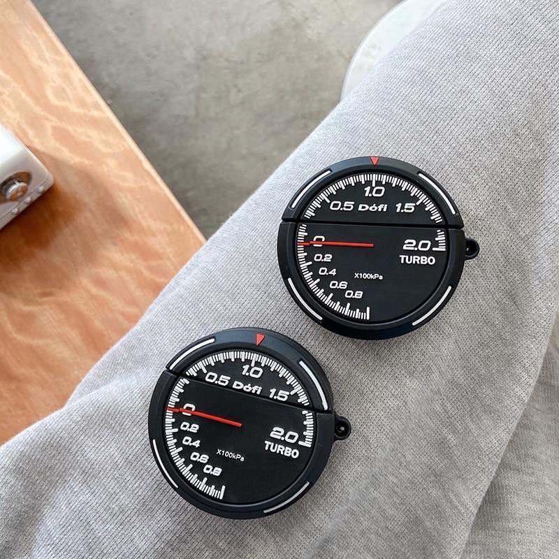 JDM boost gauge case for AirPods 1, 2 and Pro - JDM Global Warehouse