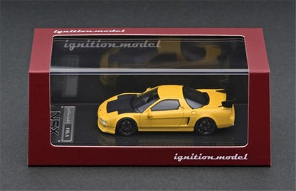 1:64 Honda NSX (NA1) Matte Yellow Diecast Model Car - JDM Global Warehouse