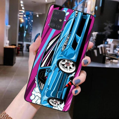 JDM color illustrated phone cases for Samsung Galaxy S9, S10 - JDM Global Warehouse