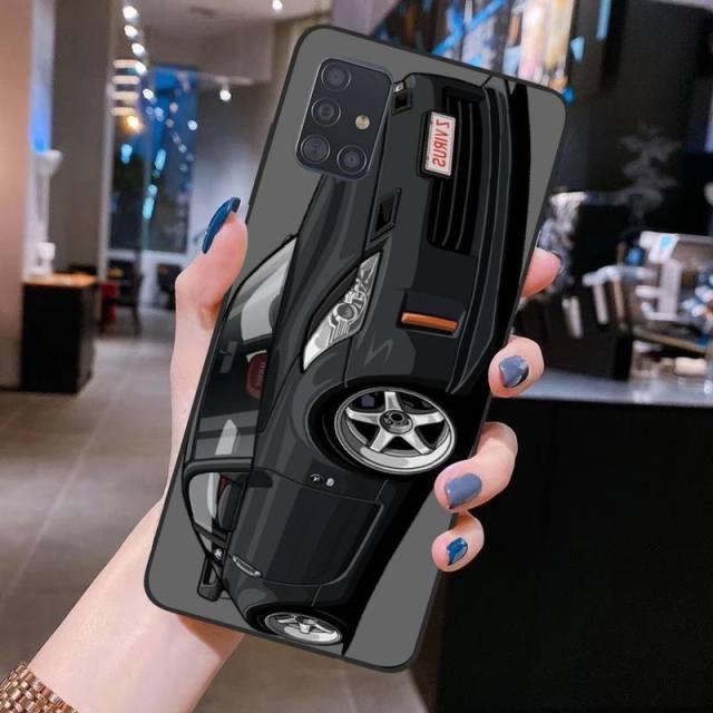 JDM color illustrated phone cases for Samsung Galaxy S9, S10 - JDM Global Warehouse