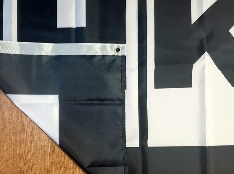 HKS black banner / flag 2ft*3ft (60*90cm) 3ft*5ft (90*150cm) - JDM Global Warehouse