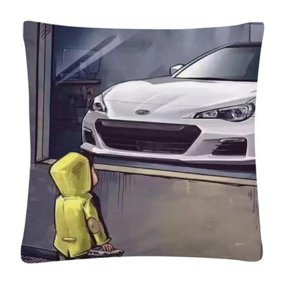 JDM Dream Car cushion cover 45X45cm - 12 styles! - JDM Global Warehouse