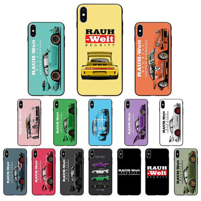 RWB UK 911 964 933 Phone Cover for iPhone 11 pro XS MAX 7 8 Plus X - JDM Global Warehouse