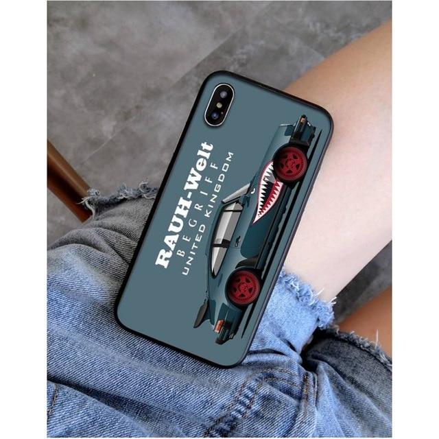 RWB UK 911 964 933 Phone Cover for iPhone 11 pro XS MAX 7 8 Plus X - JDM Global Warehouse