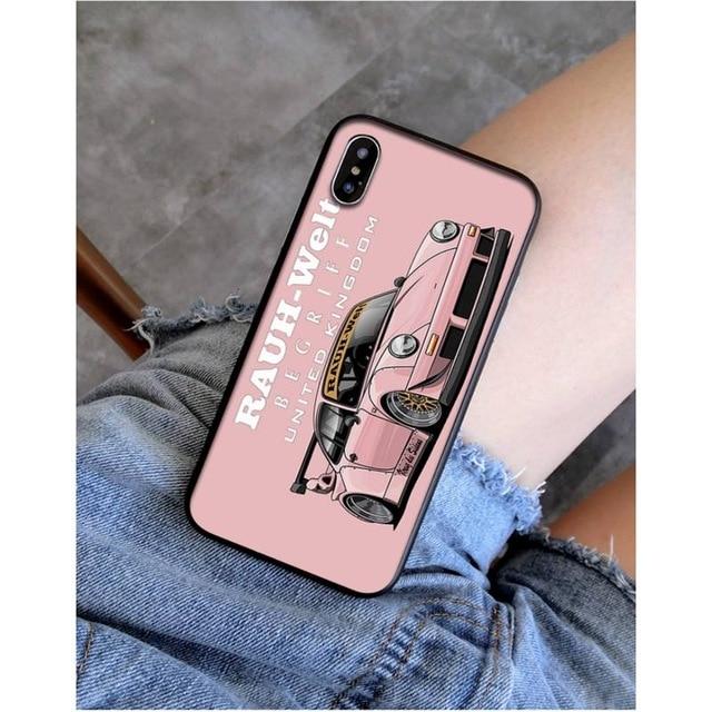 RWB UK 911 964 933 Phone Cover for iPhone 11 pro XS MAX 7 8 Plus X - JDM Global Warehouse